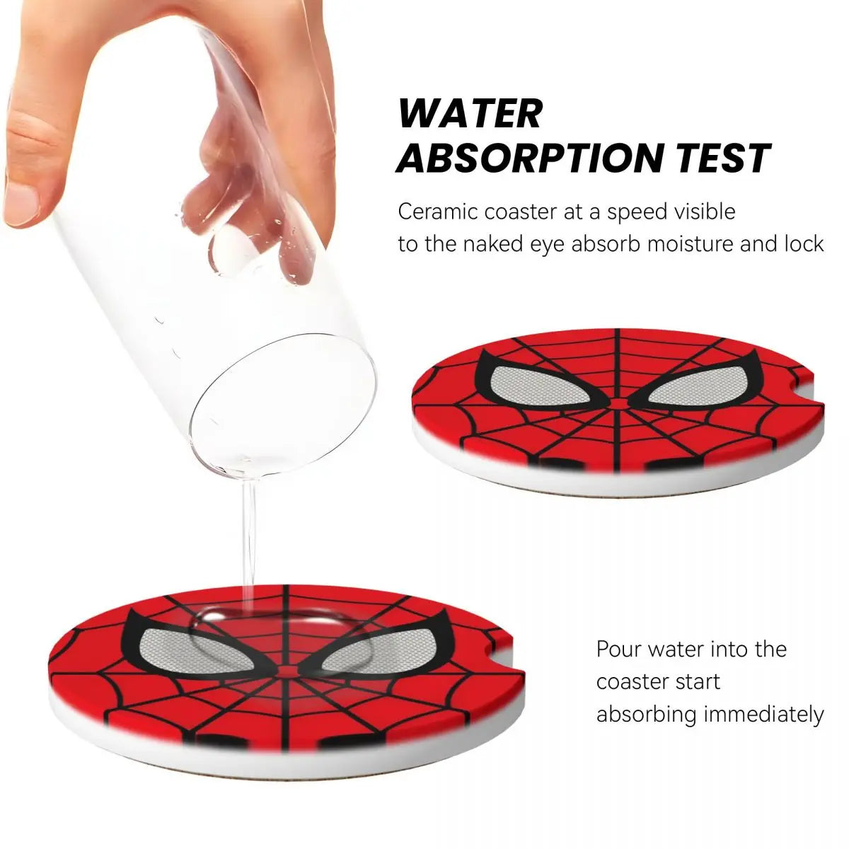 Dessous de Verre Spiderman Marvel